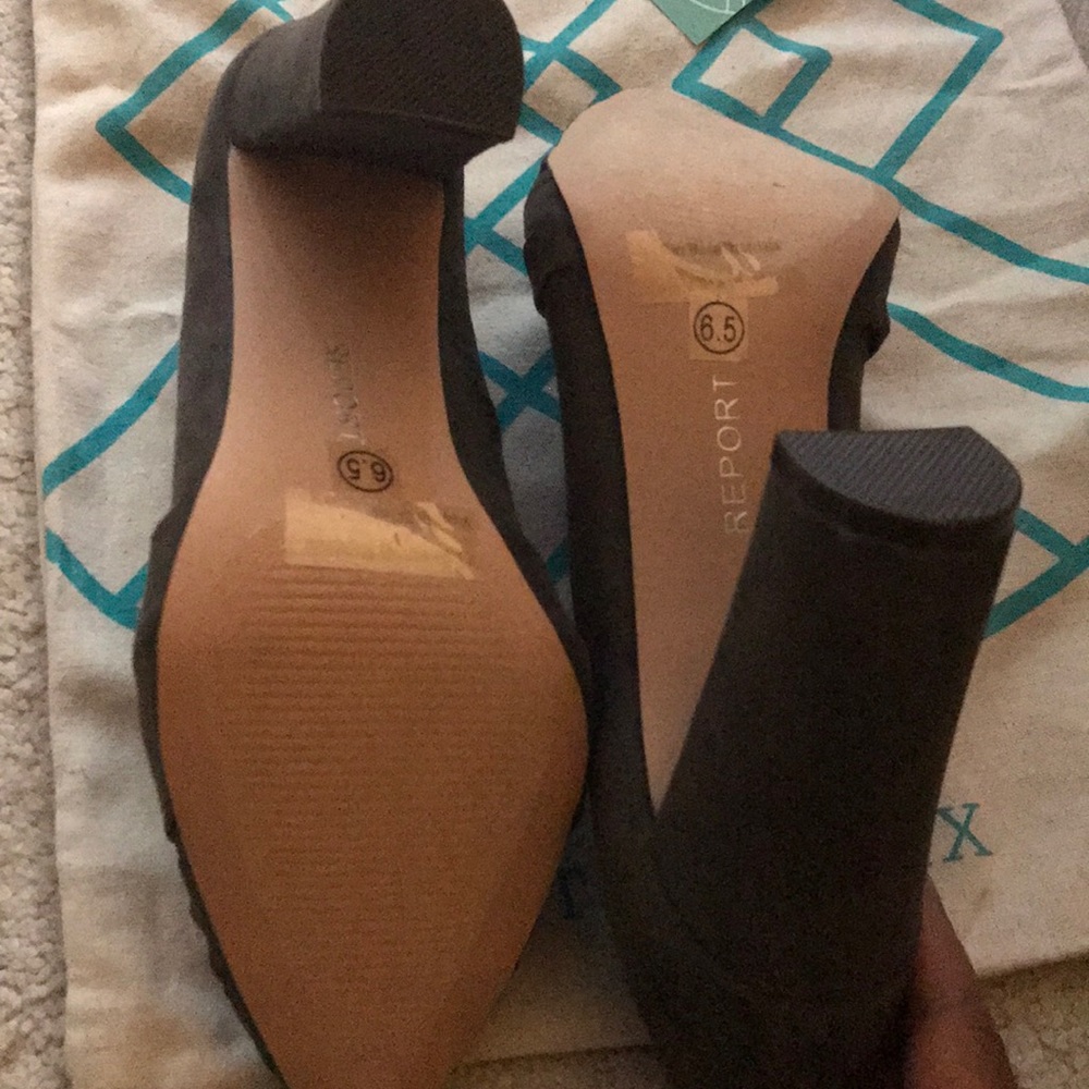 REPORT dark brown/grey pumps NWT - Picture 6 of 8